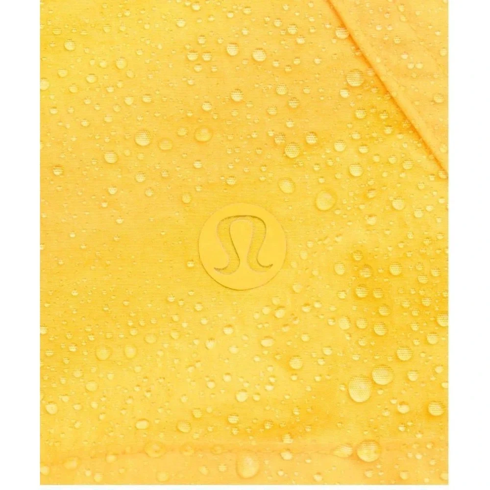 882-Lululemon Scuba Cropped Anorak-Maize Yellow